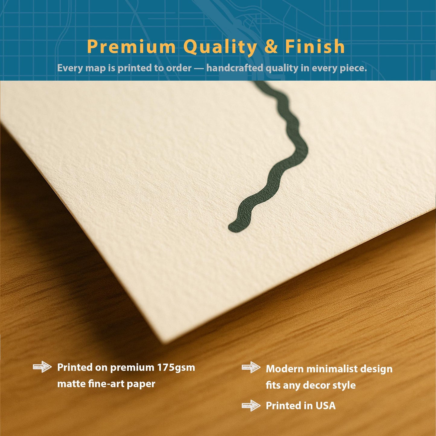 Marine Corps Marathon Map (Personalized)